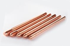 Copper Bonded Threaded Earth Rod  Manufacturer in India