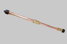 Copper Bonded Earth Rod with Coupler & Driving HeadManufacturer in India