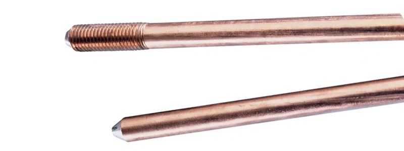 Pure Copper Threaded Earth Rod  Manufacturer in India