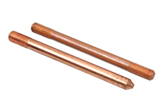 Pure Copper Threaded Earth Rod  Exporter in India