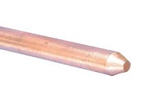 Unthreaded Copper Bonded Earth Rod  Manufacturer in India