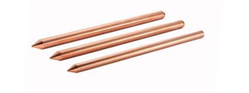 Unthreaded Pure Copper Earth Rod  Manufacturer in India