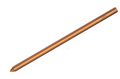 Unthreaded Pure Copper Earth Rod  Supplier in India